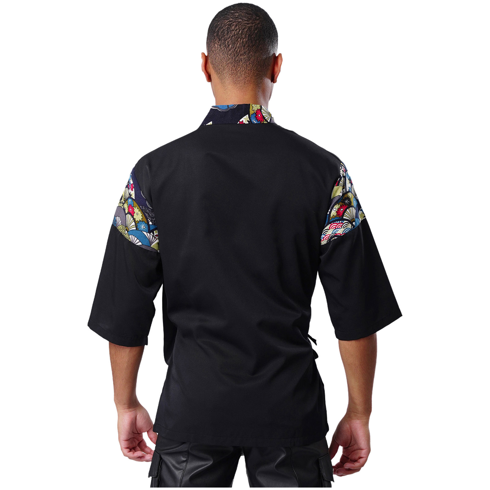 Home Cooking Japanese - Men's Japanese Sushi Chef Coat Kimono