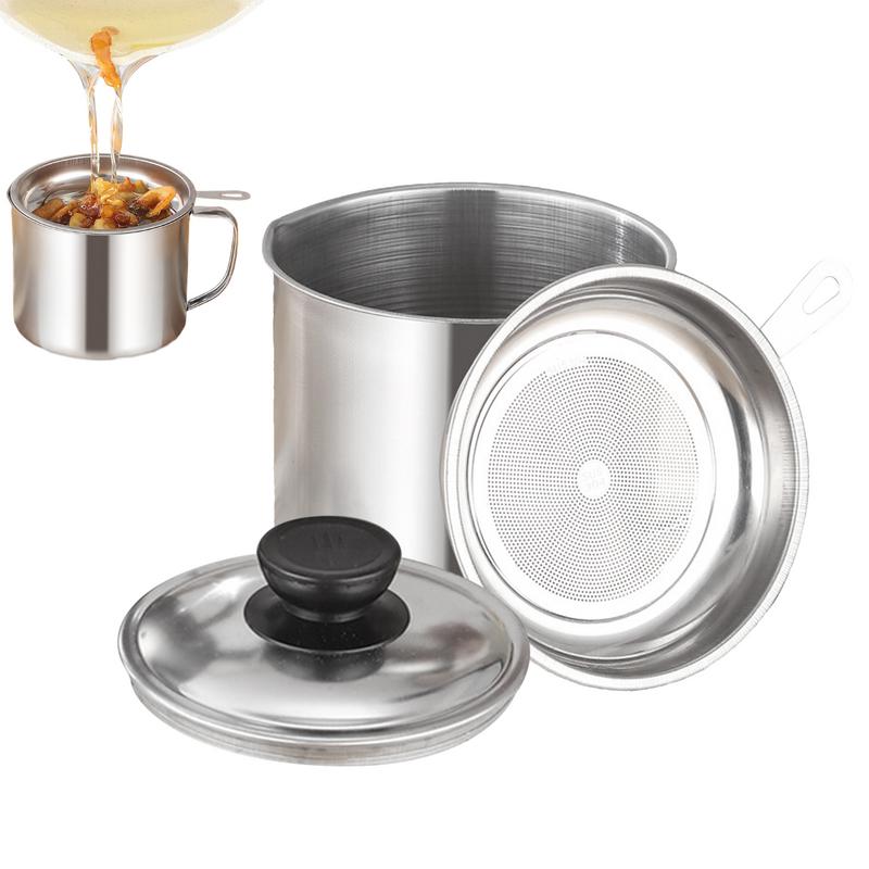 Stainless Steel Oil Filter Kit - Home Cooking Oil Filter incelemesi ve fiyatı