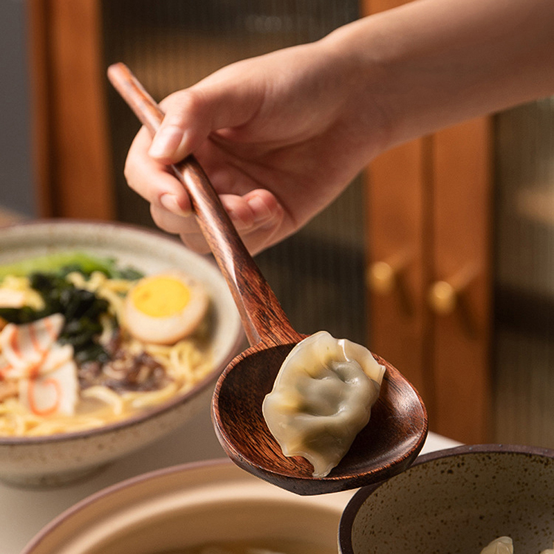 Wooden Spoon With Long Handle  - Home Cooking Japanese incelemesi ve fiyatı