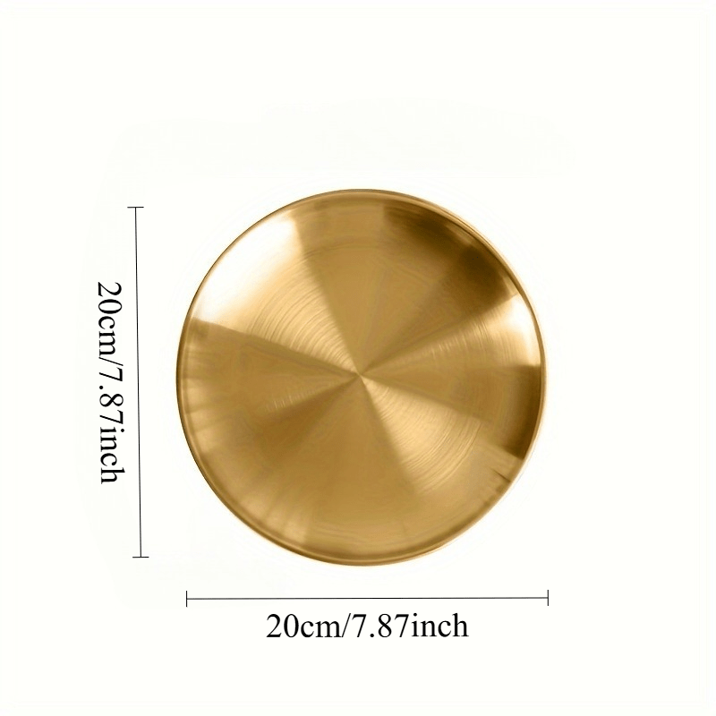 2pcs, Golden Pizza Plates, Sta - Home Cooking Recipes incelemesi ve fiyatı