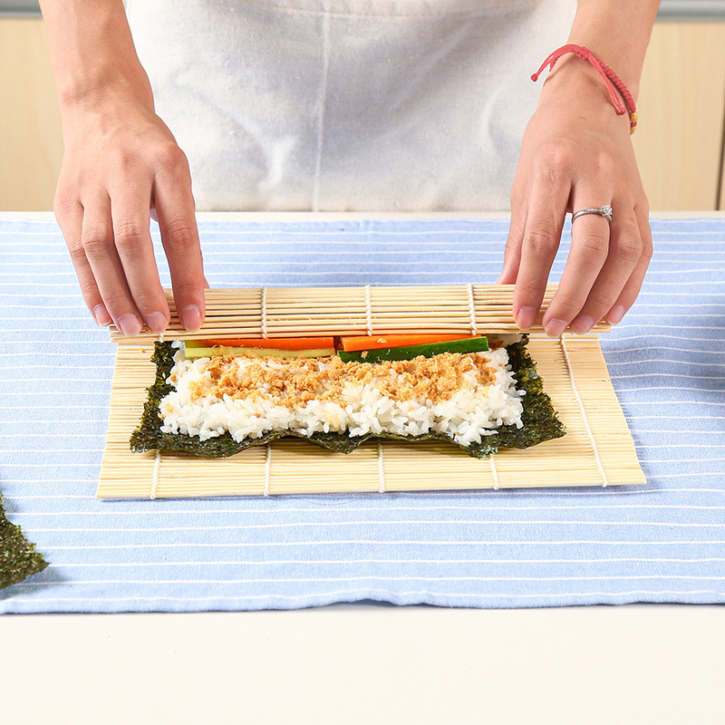 Bamboo Sushi Maker Tools Sushi - Sushi Mat Bamboo incelemesi ve fiyatı