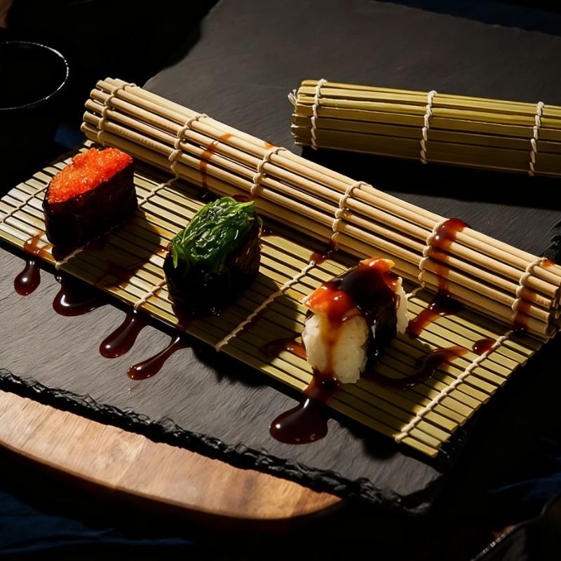 Natural Bamboo Sushi Mat Squar - Sushi Mat Bamboo incelemesi ve fiyatı