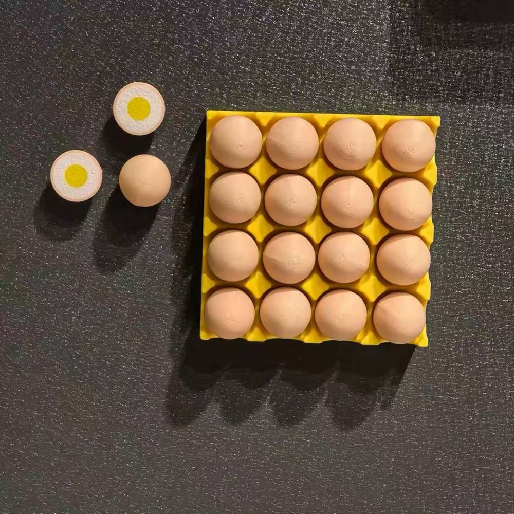 Egg Fridge Magnets Set Cute 3D - Home Cooking Recipes incelemesi ve fiyatı