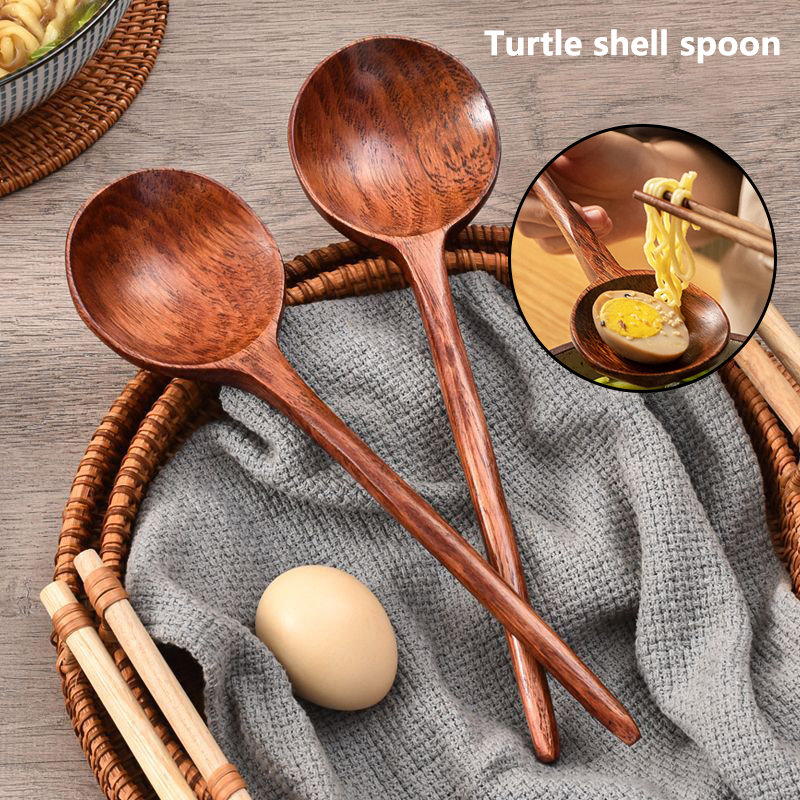 Long Handle Ramen Wooden Spoon - Home Cooking Japanese incelemesi ve fiyatı