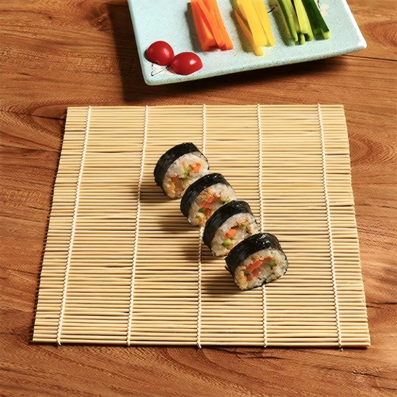 1Pcs Bamboo Sushi Seaweed Rice - Sushi Mat Bamboo incelemesi ve fiyatı