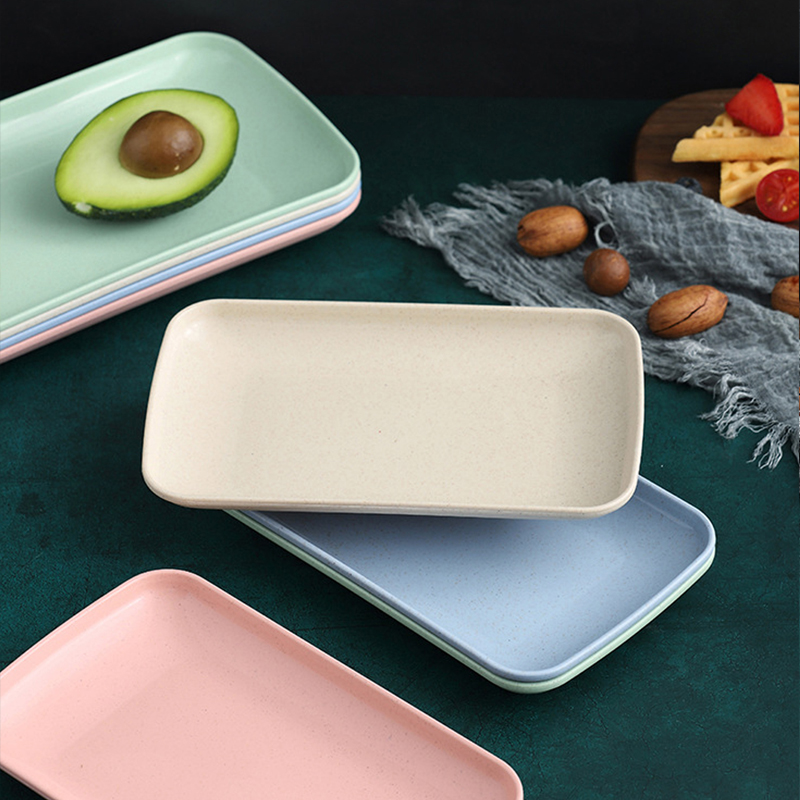 Set of 4 Wheat Straw Plates De - Home Cooking Recipes incelemesi ve fiyatı