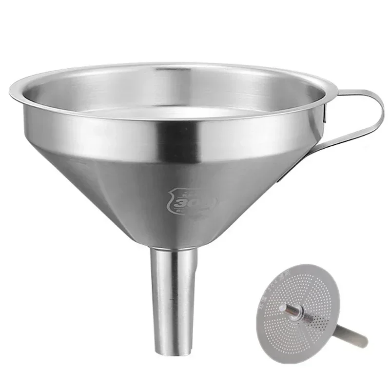 304 Stainless Steel Funnel Met - Home Cooking Oil Filter incelemesi ve fiyatı