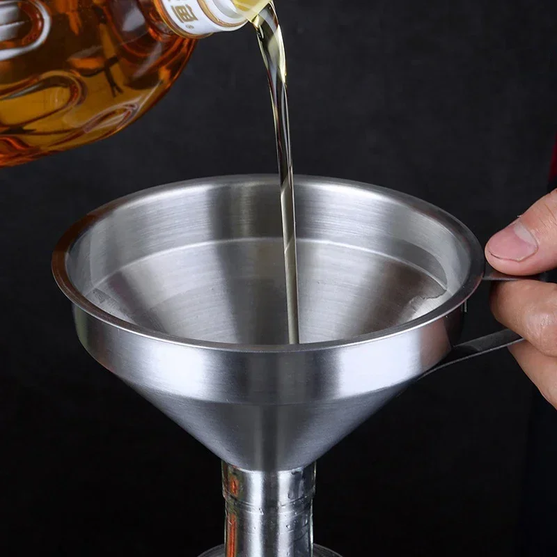 304 Stainless Steel Funnel Met - Home Cooking Oil Filter incelemesi ve fiyatı