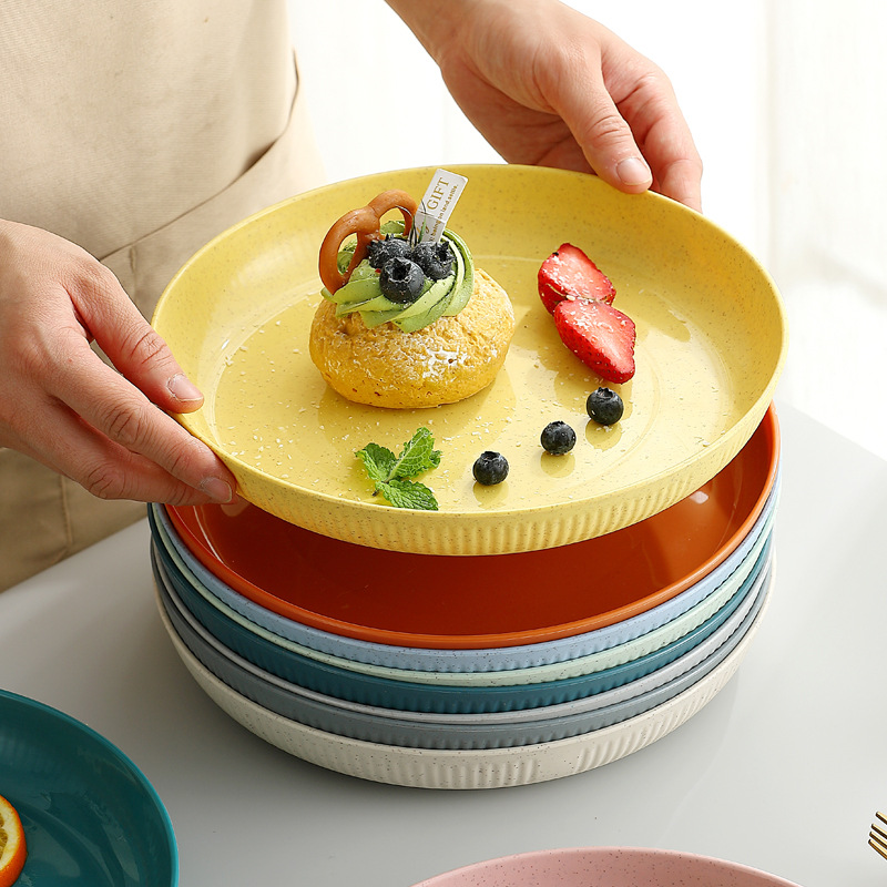 23cm Nordic Wheat Straw Dinner - Home Cooking Recipes incelemesi ve fiyatı