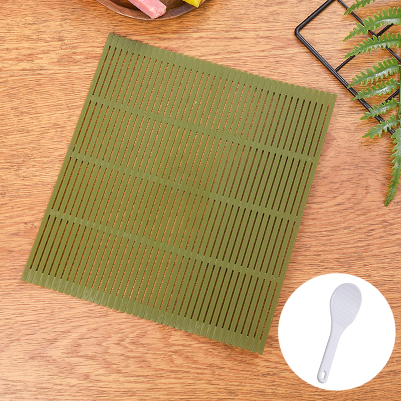 Large Green Plastic Sushi Tool - Sushi Mat Bamboo incelemesi ve fiyatı