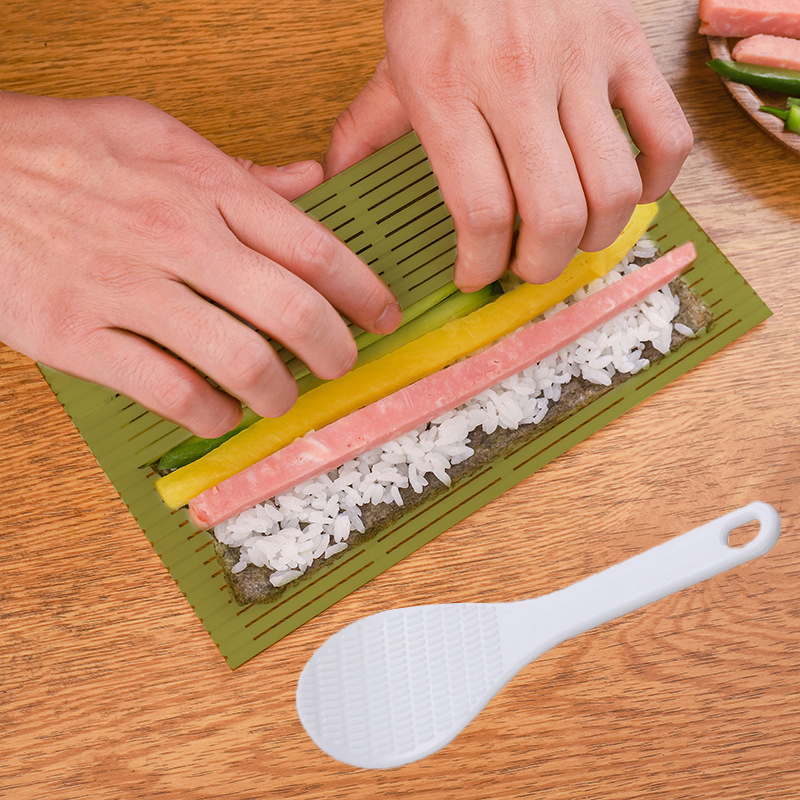 Large Green Plastic Sushi Tool - Sushi Mat Bamboo incelemesi ve fiyatı
