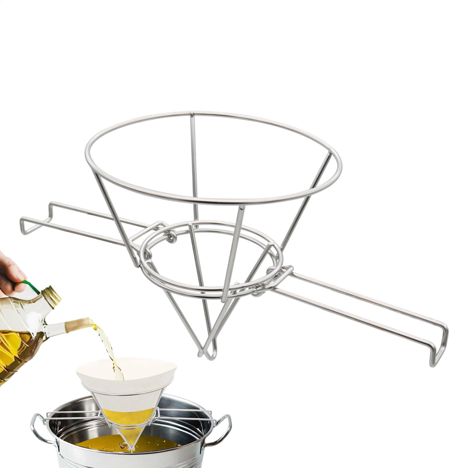 Fryer Filter Stand Cooking Oil - Home Cooking Oil Filter incelemesi ve fiyatı