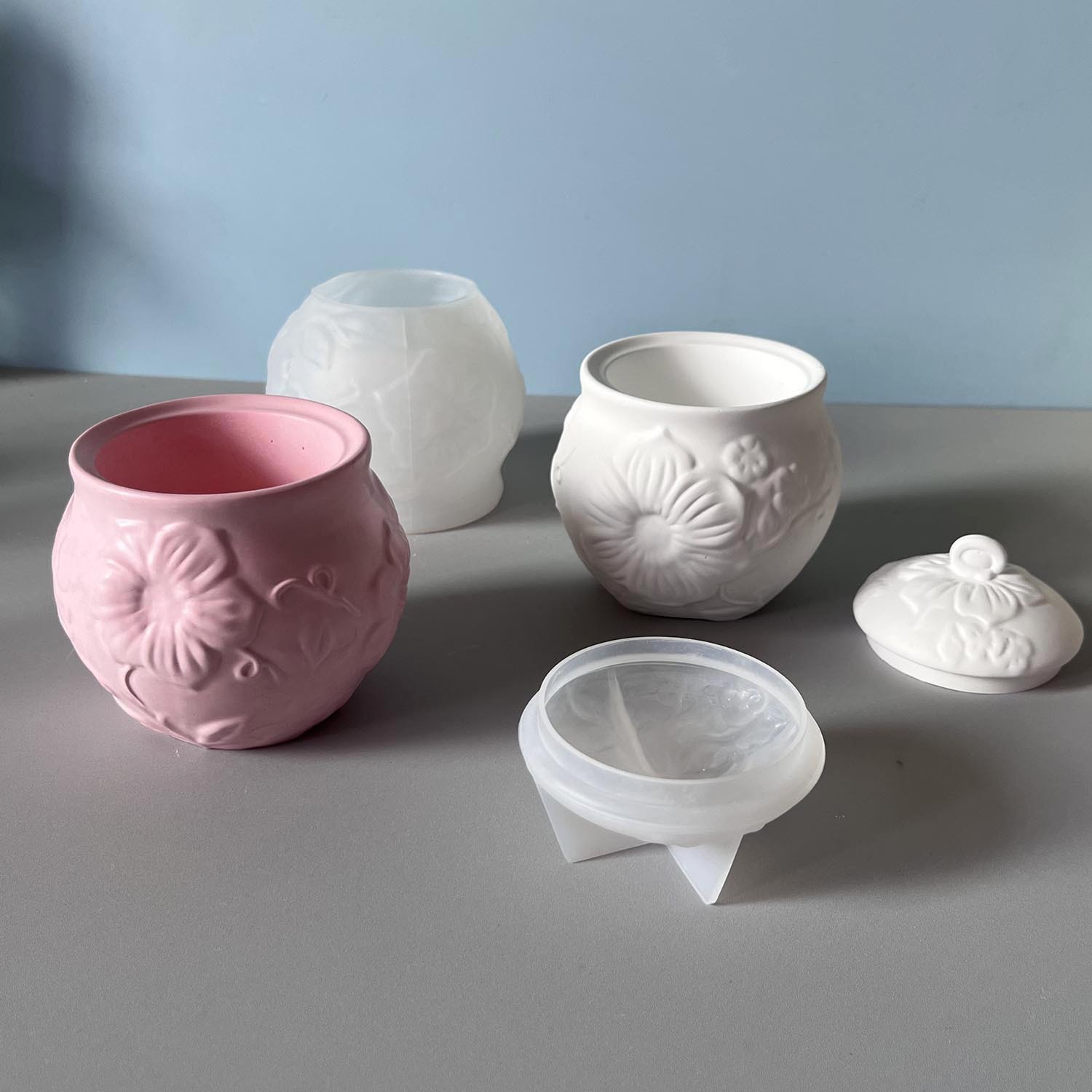 Embossed Pattern Jar Silicone  - Idli Steamer Mold incelemesi ve fiyatı