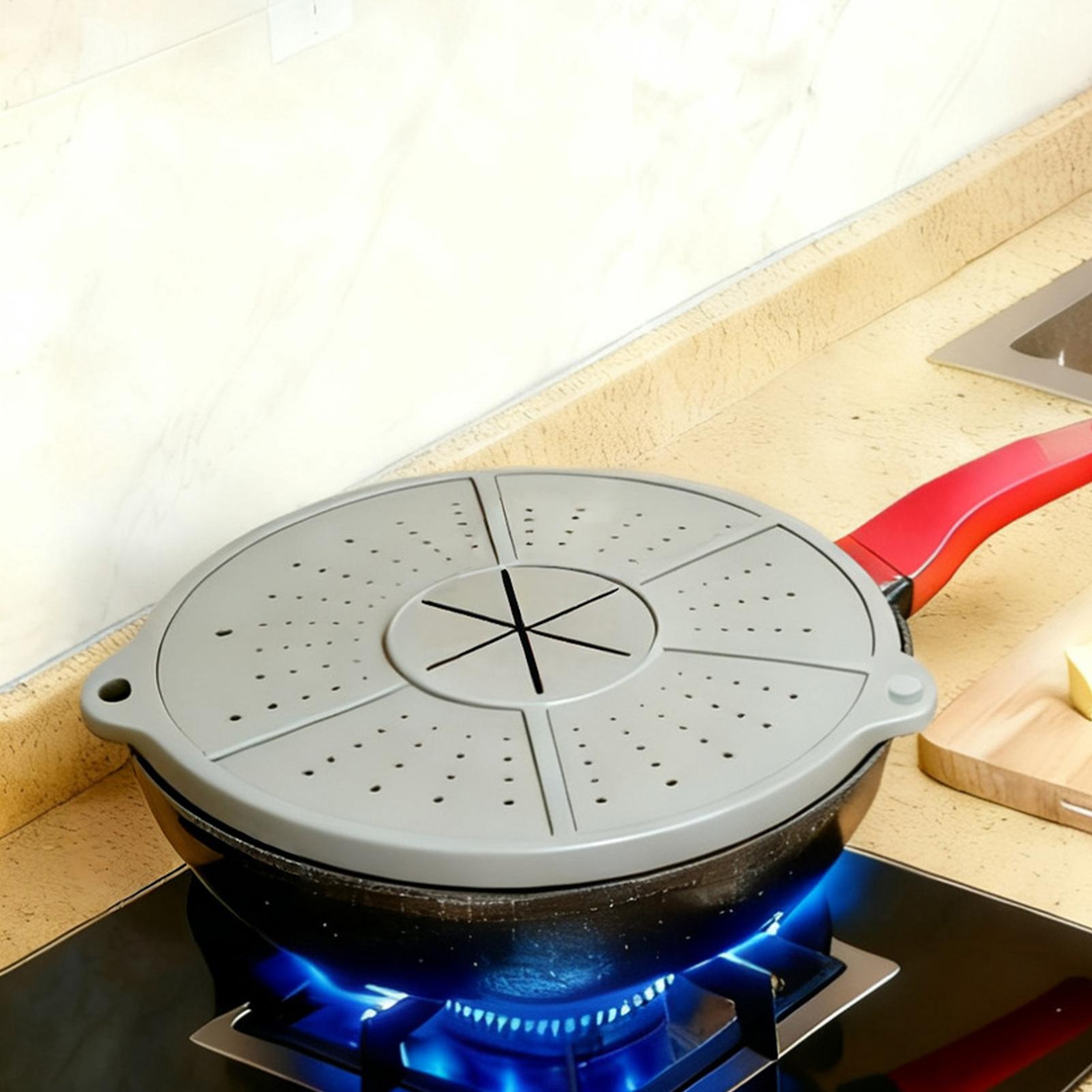 1Pcs Kitchen Oil Proofing Lid  - Home Cooking Oil Filter incelemesi ve fiyatı