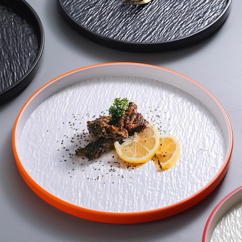 Modern Round Stone Melamine St - Home Cooking Japanese incelemesi ve fiyatı