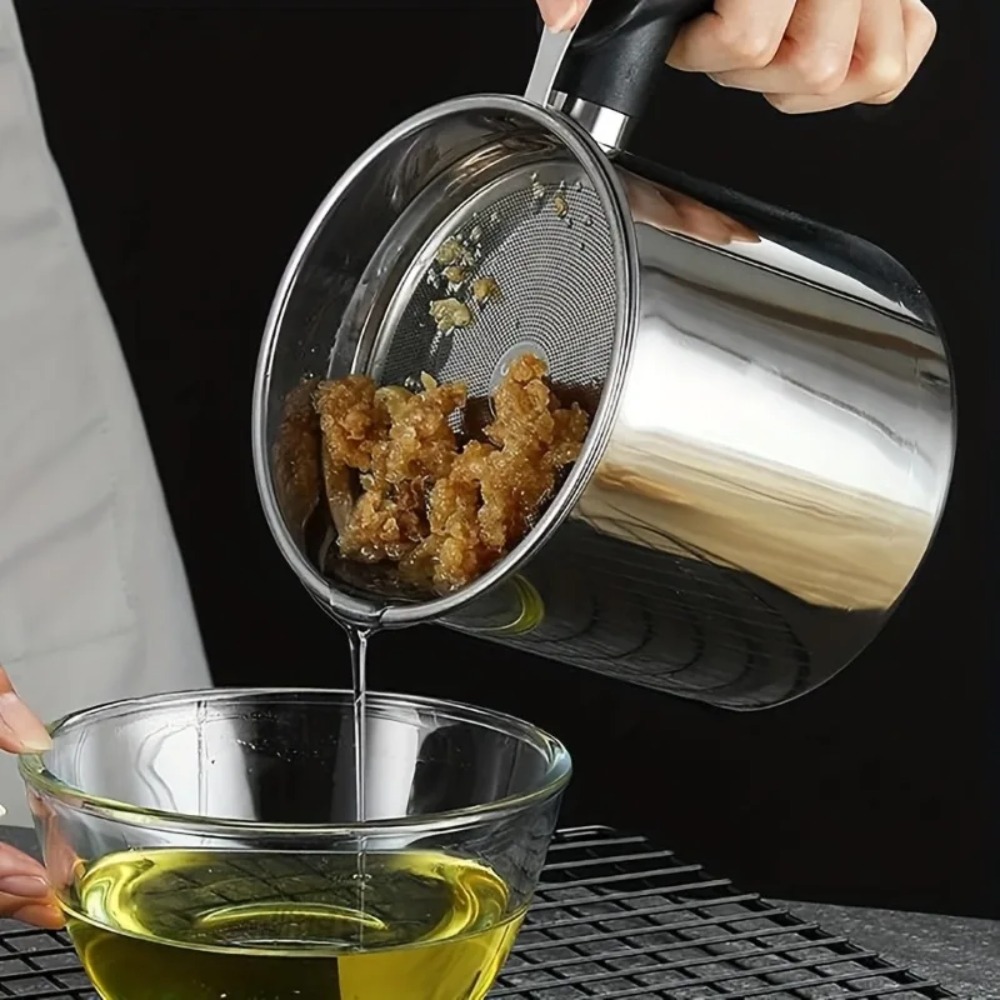 Oil Can with Filter Stainless  - Home Cooking Oil Filter incelemesi ve fiyatı